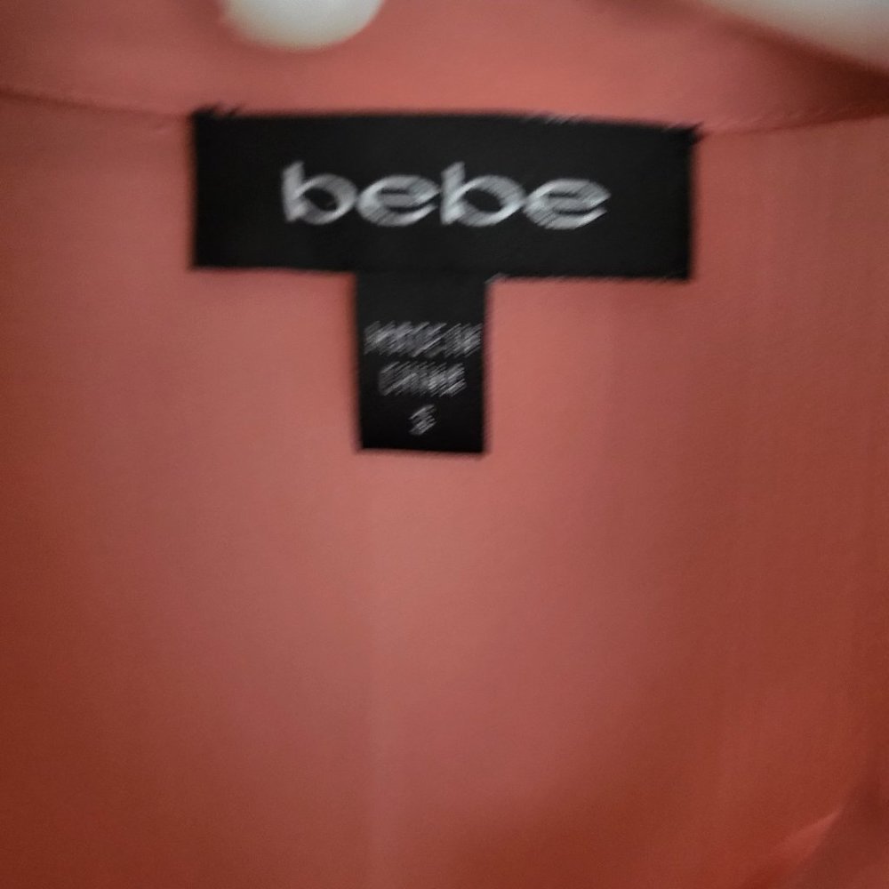 Peach Bebe button down blouse - Picture 5 of 5